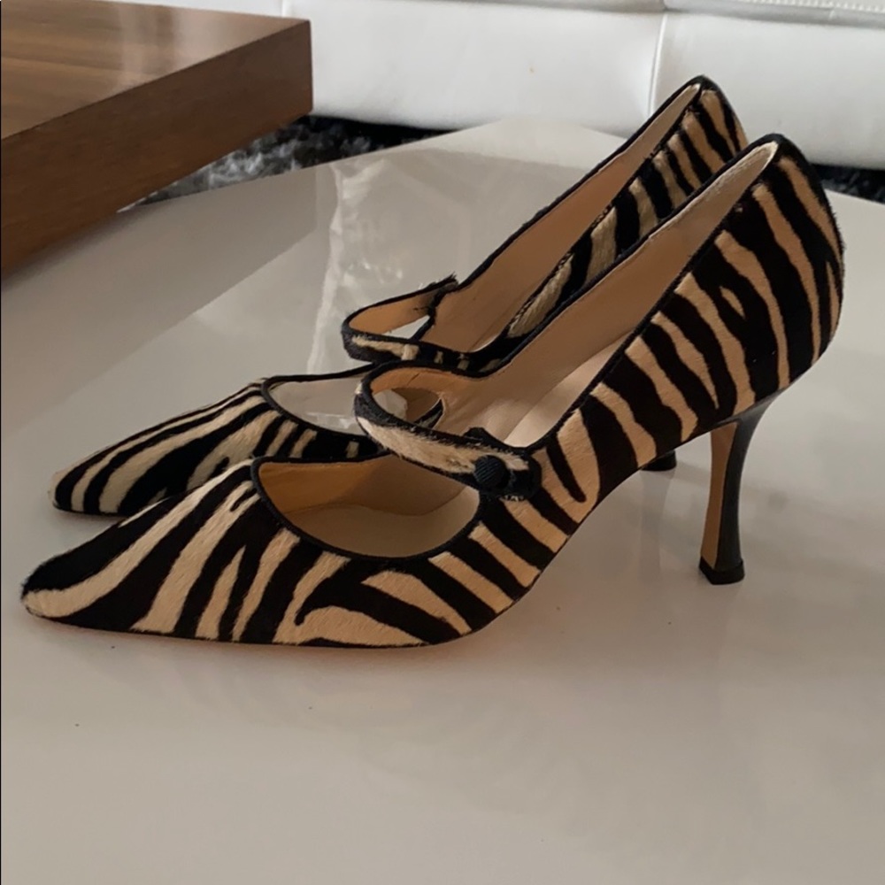 Manolo Blahnik Campari Pumps